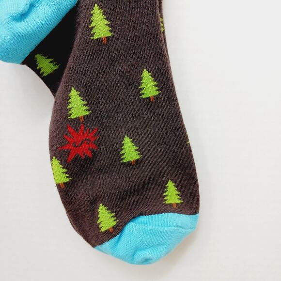 Sock It To Me Crew Men Women Deer Doe Hunting Forest Eight Point Antler NWT NEW - Picture 8 of 10